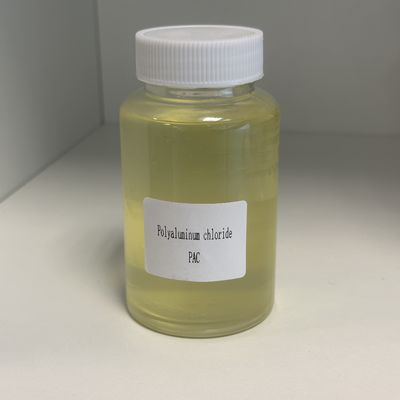 น้ําเหลืองเหลือง น้ําบริสุทธิ์สูง สารเคมีในการบําบัดน้ํา Pac poly aluminum chloride น้ําดื่ม