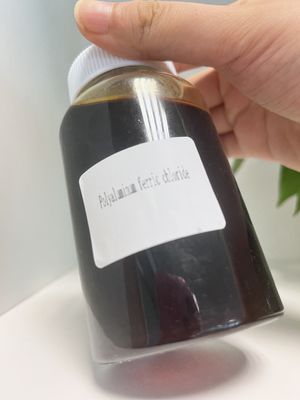 เคมีบำบัดน้ำเสีย Polyaluminium Ferric Chloride Pafc Solution Brown