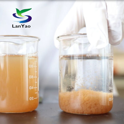 PH 3-6 Decoloring Agent เคมีบำบัดน้ำ 55295-98-2 decolorization agent Cationic Polymer