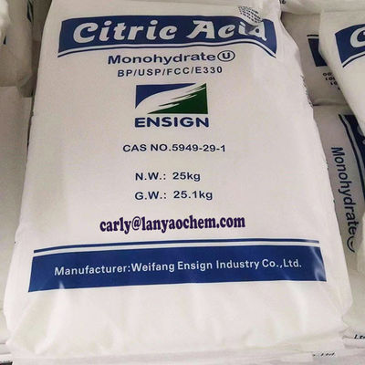 30-100 เมช เลมอน แอซิด ผง Cas No 5949-29-1