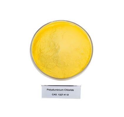 ประสิทธิภาพการระบายน้ําด้วยการบําบัดน้ํา PAC สีเหลืองเป็นผงโพลีอลูมิเนียมคลอริด